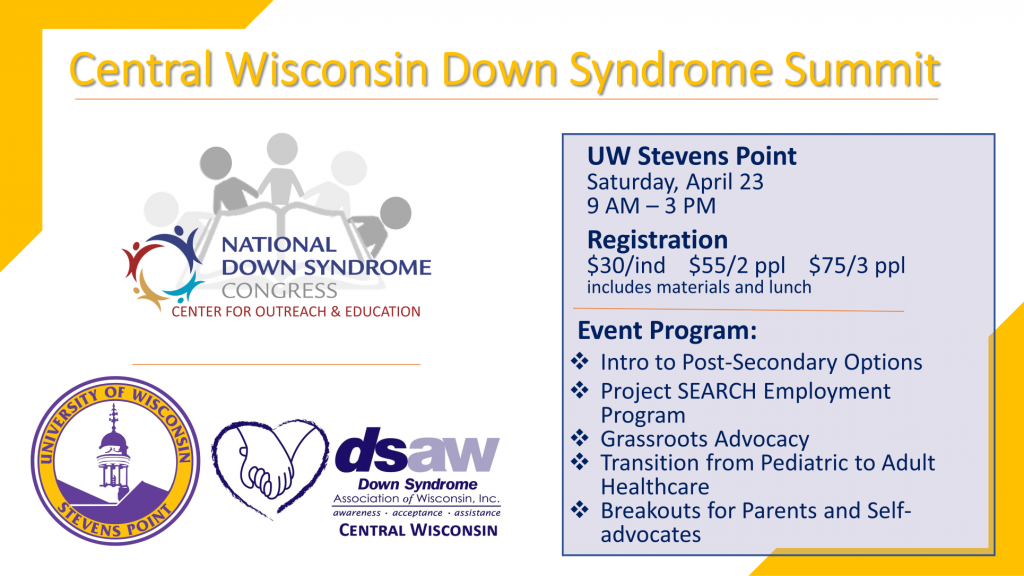 Down Syndrome Summit National Down Syndrome Congress